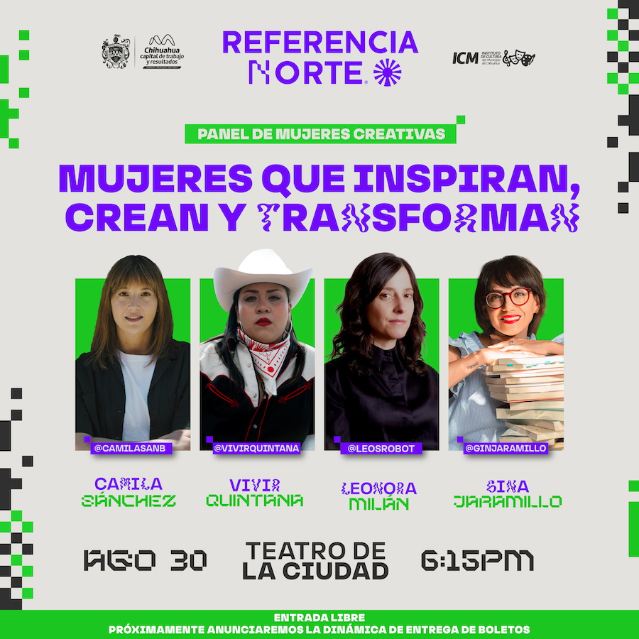 Panel de Mujeres Creativas"MUJERES QUE INSPIRAN CREAN Y TRANSFORMAN"